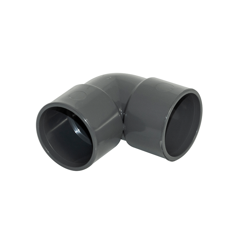 FloPlast 40mm ABS 90° Solvent Weld Waste Anthracite Grey Knuckle Bend image