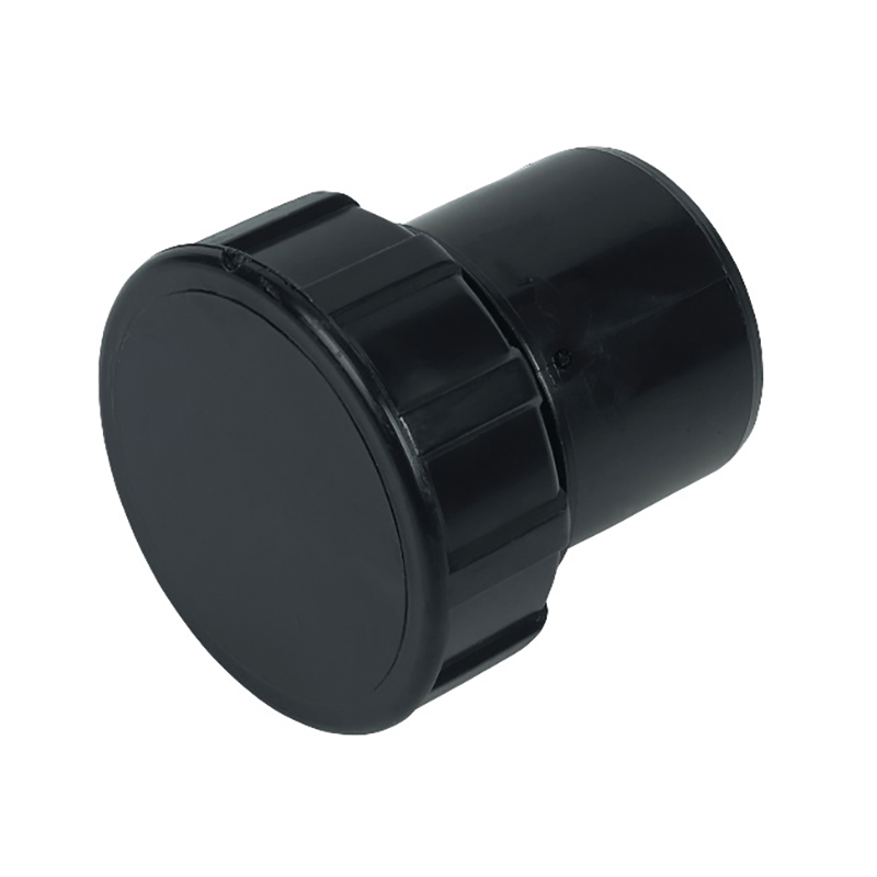 FloPlast 32mm ABS Solvent Weld Waste Black Access Plug image