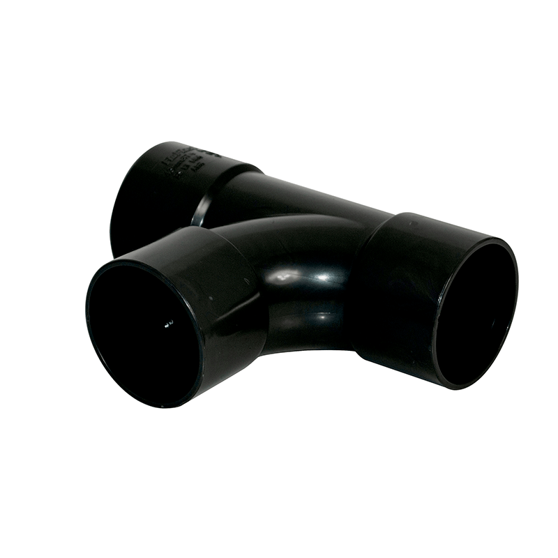 FloPlast 32mm ABS Solvent Weld Waste Black Tee image