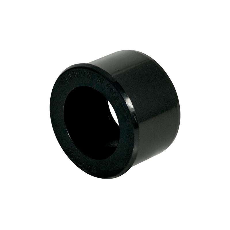 FloPlast 40mm x 32mm ABS Solvent Weld Waste Black Reducer image