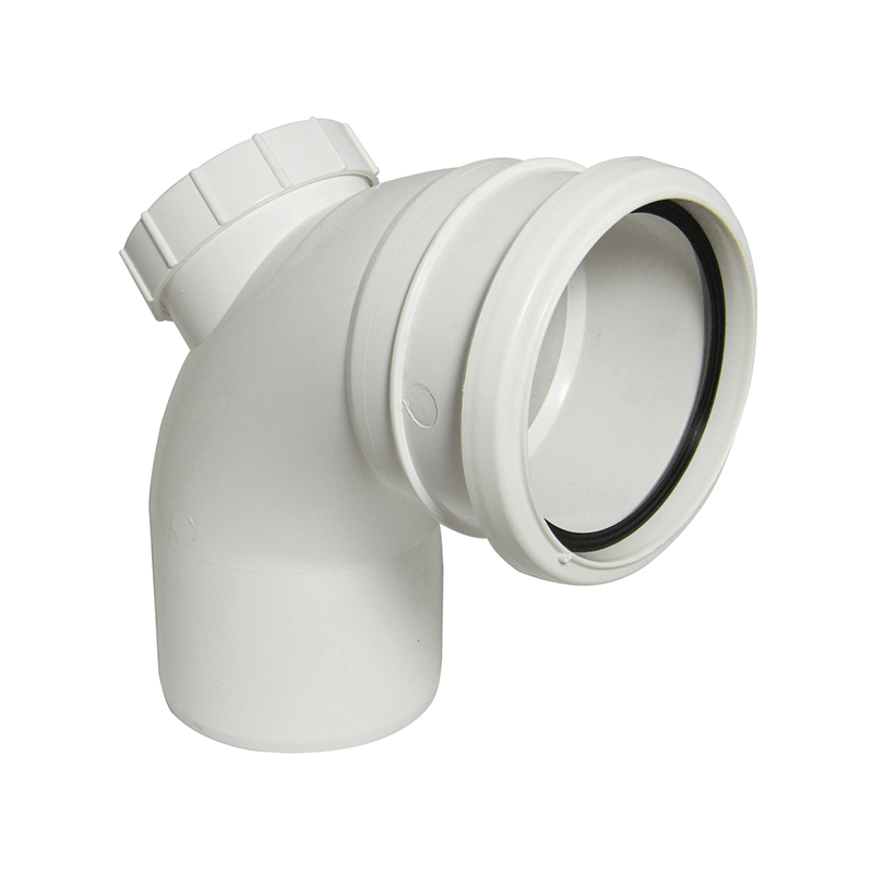 FloPlast 92.5° White Soil Pipe Access Bend  image