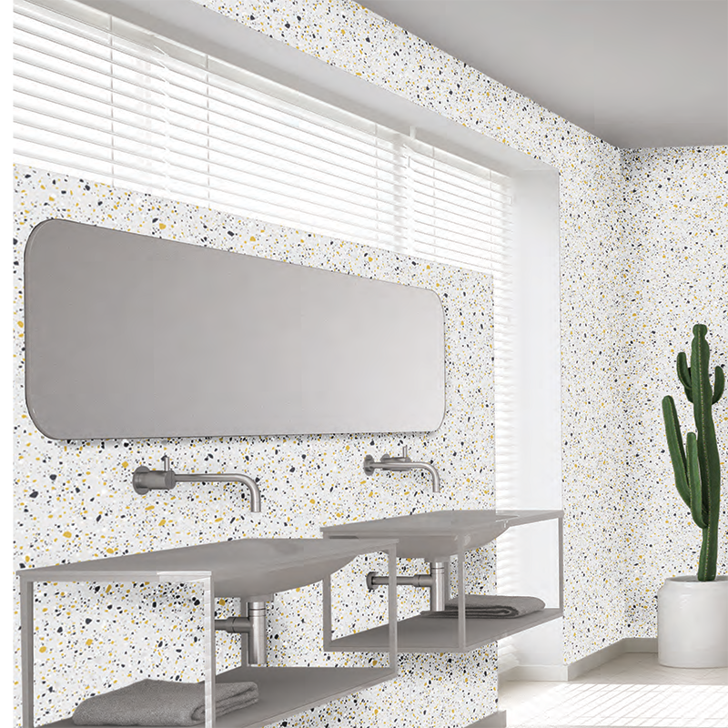 Terrazzo (matt) 6mm Zest Wall Panel 500mm x 2.6m Pk3 Image