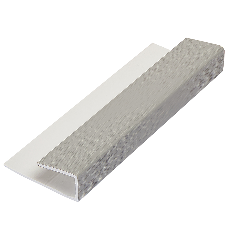 Agate Grey Woodgrain Soffit Starter Trim 5m (RAL7038) image
