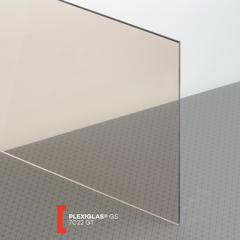 Plexiglas GS Umbra Tint 7C22 5mm Cut to Size image