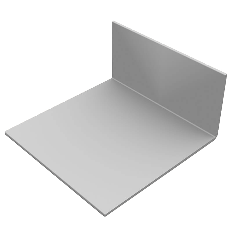 50mm X 100mm Durasid RAL9010 PVC Angle 3m image