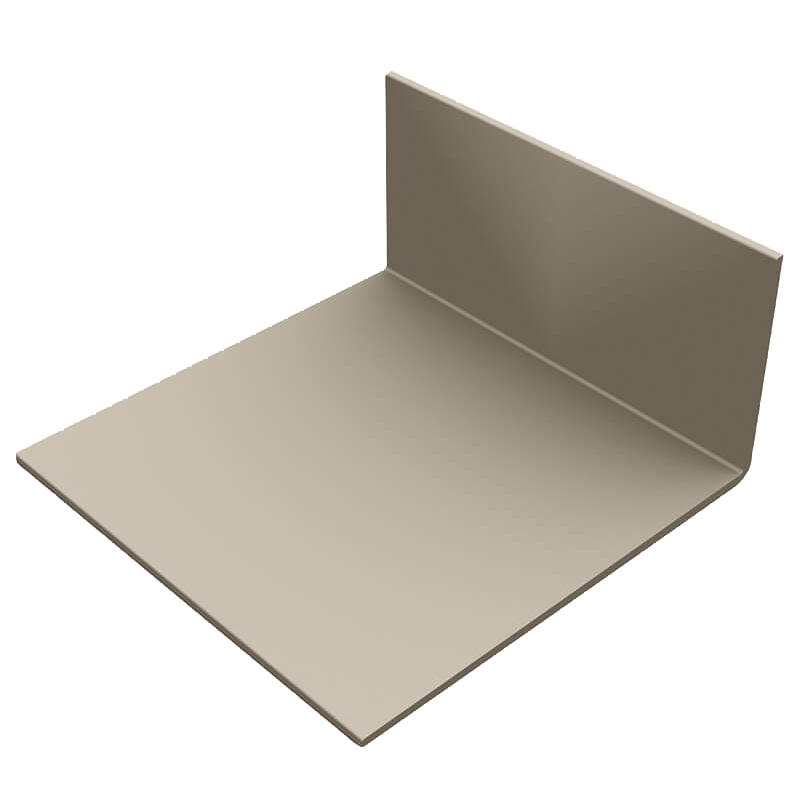 50mm X 100mm Durasid RAL9001 PVC Angle 3m image