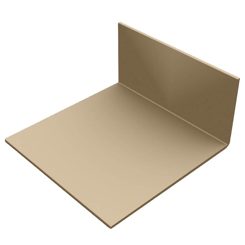 50mm X 100mm Durasid RAL1015 PVC Angle 3m image