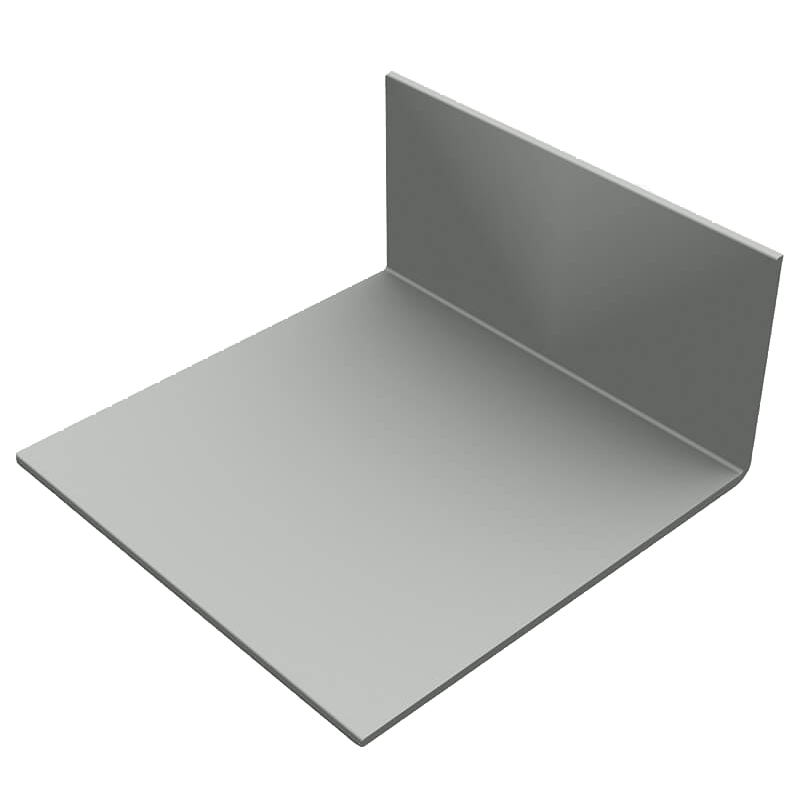 50mm X 100mm Durasid RAL7035 PVC Angle 3m image