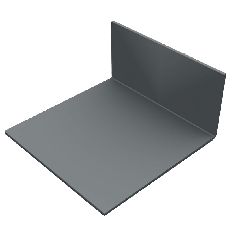 50mm X 100mm Durasid RAL7016 PVC Angle 3m image