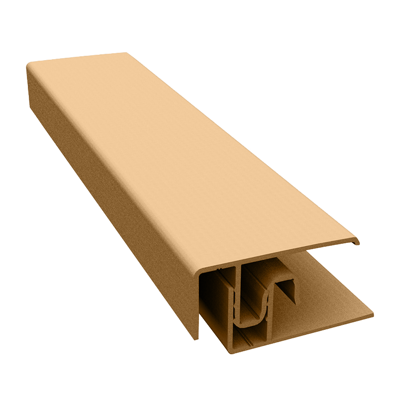 Durasid Two Part Camel Aluminium Edge Trim 3m image