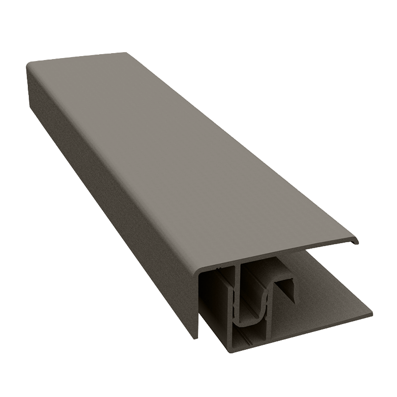 Durasid Two Part RAL7013 Aluminium Edge Trim 3m image