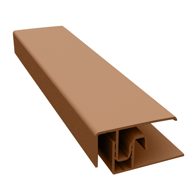 Durasid Two Part RAL8003 Aluminium Edge Trim 3m image