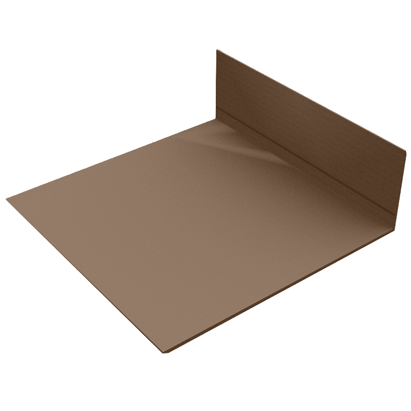 50mm X 150mm Durasid RAL8008 Aluminium Angle 3m image