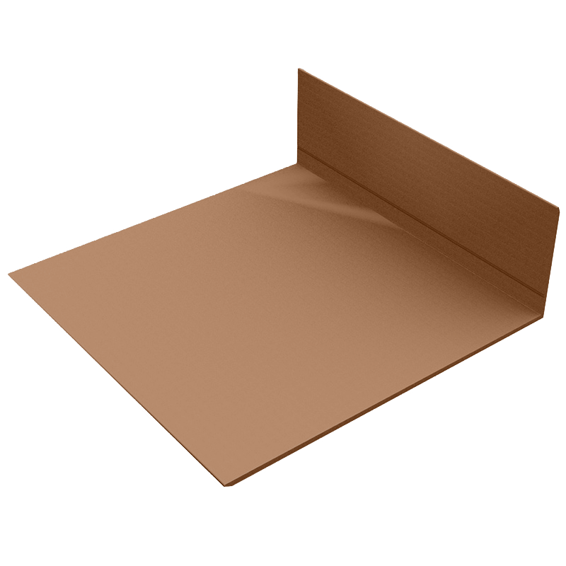 50mm X 150mm Durasid RAL8003 Aluminium Angle 3m image