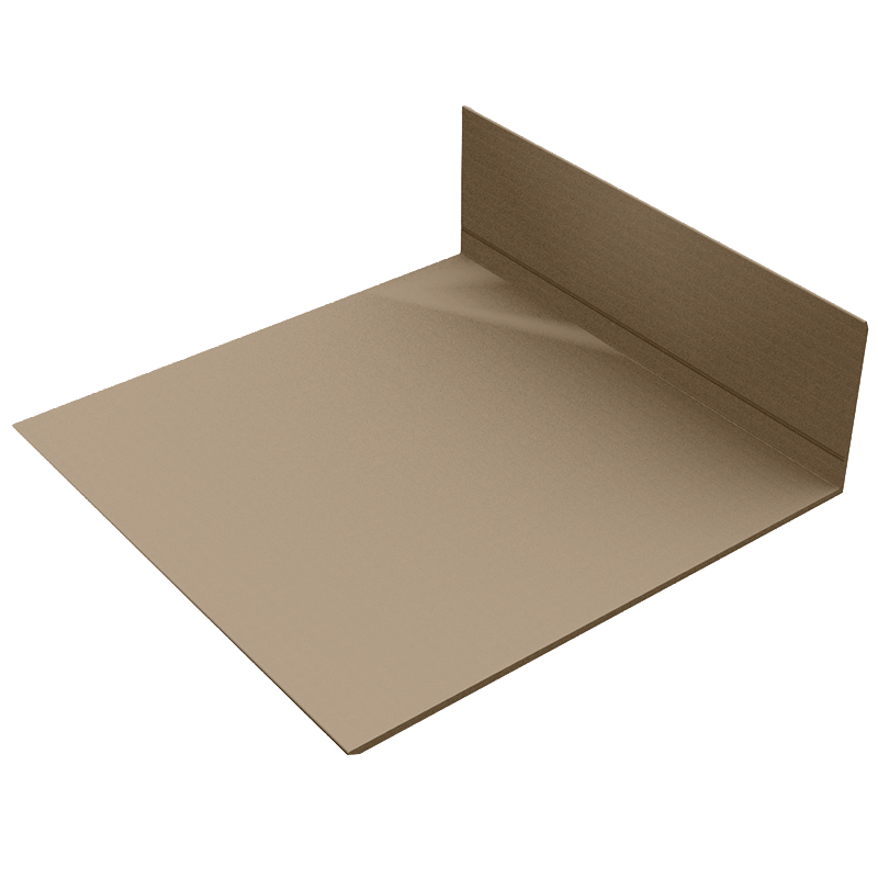 50mm X 150mm Durasid RAL1019 Aluminium Angle 3m image