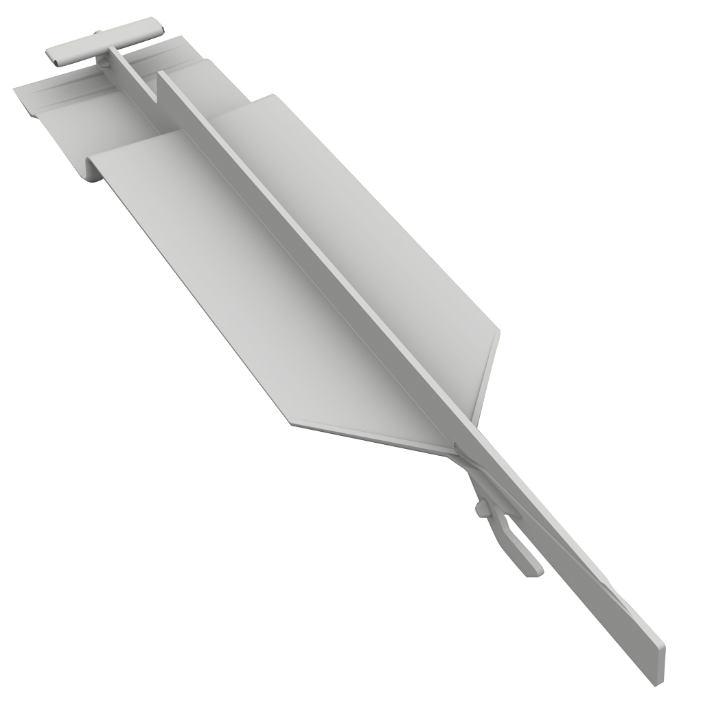 167mm Durasid RAL9010 Vertical Invisible Joint image