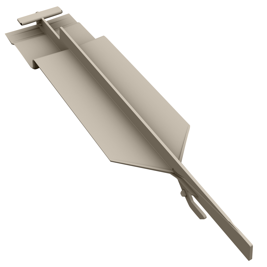 167mm Durasid RAL9001 Vertical Invisible Joint image