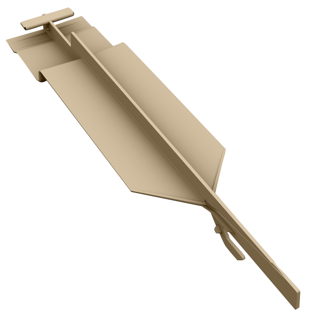 167mm Durasid RAL1015 Vertical Invisible Joint image