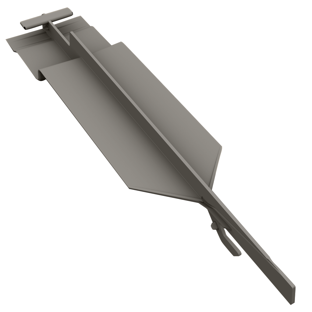 167mm Durasid RAL7039 Vertical Invisible Joint image