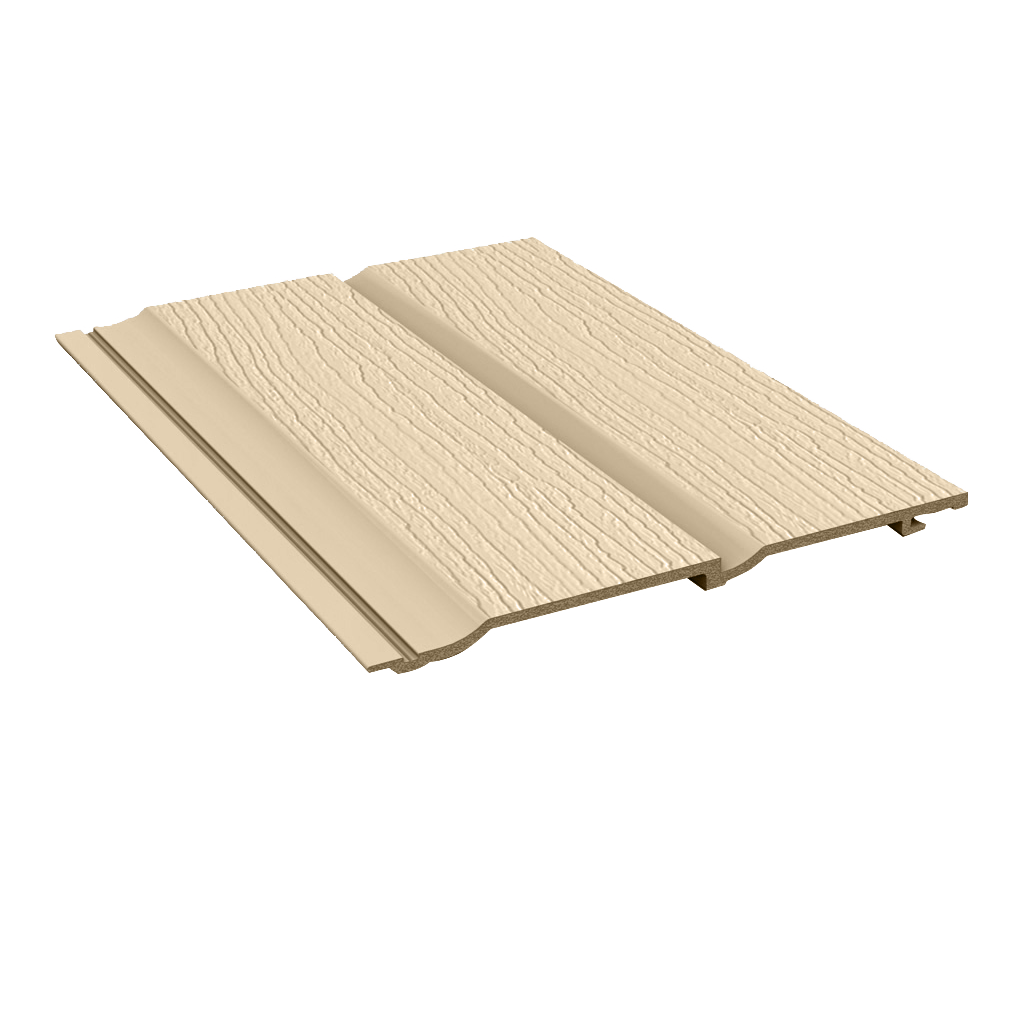 333mm Durasid Original Double Siding Wall Cladding Sand 5m  image