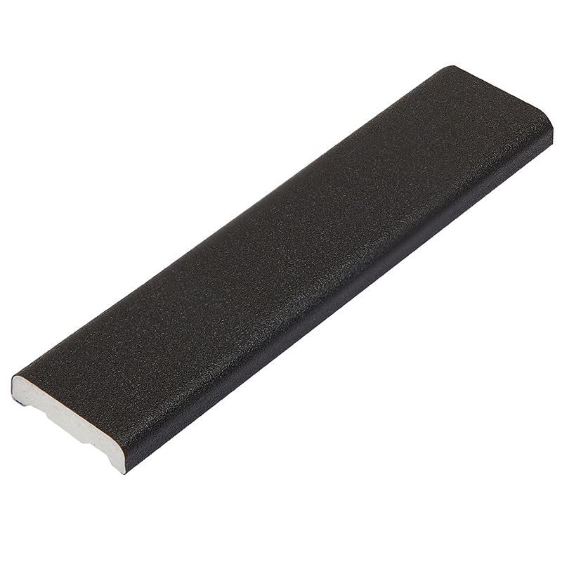 25mm Smooth Black 6mm D-Section 5m image