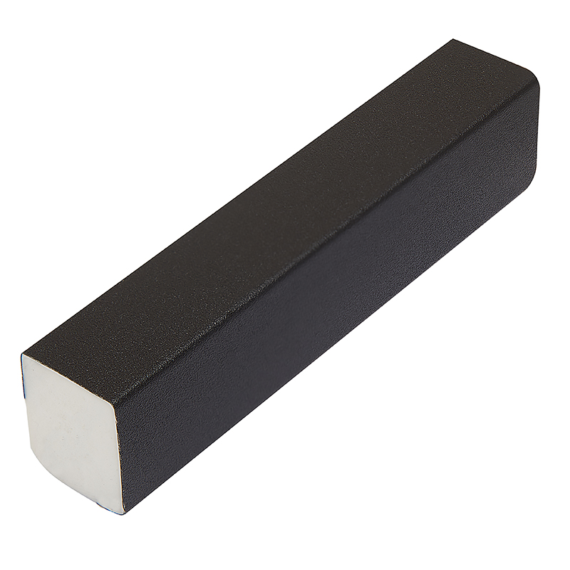 25mm x 20mm Smooth Black Rectangle 5m image