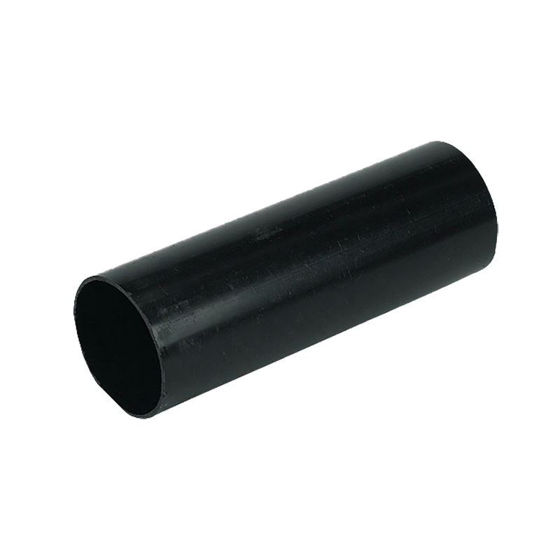 68mm FloPlast Round Black Downpipe 4m image