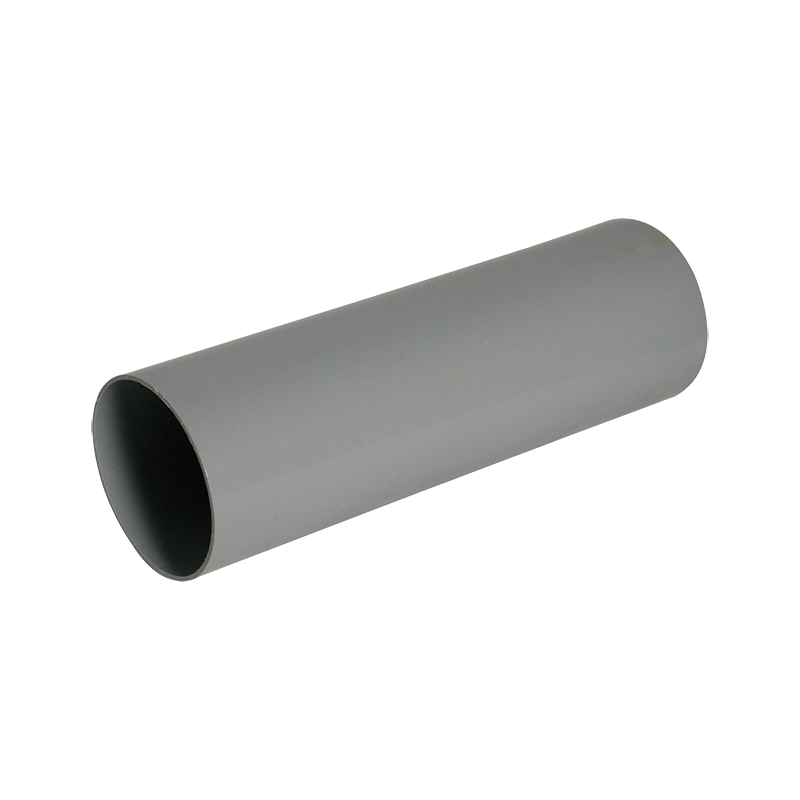68mm FloPlast Round Grey Downpipe 5.5m image