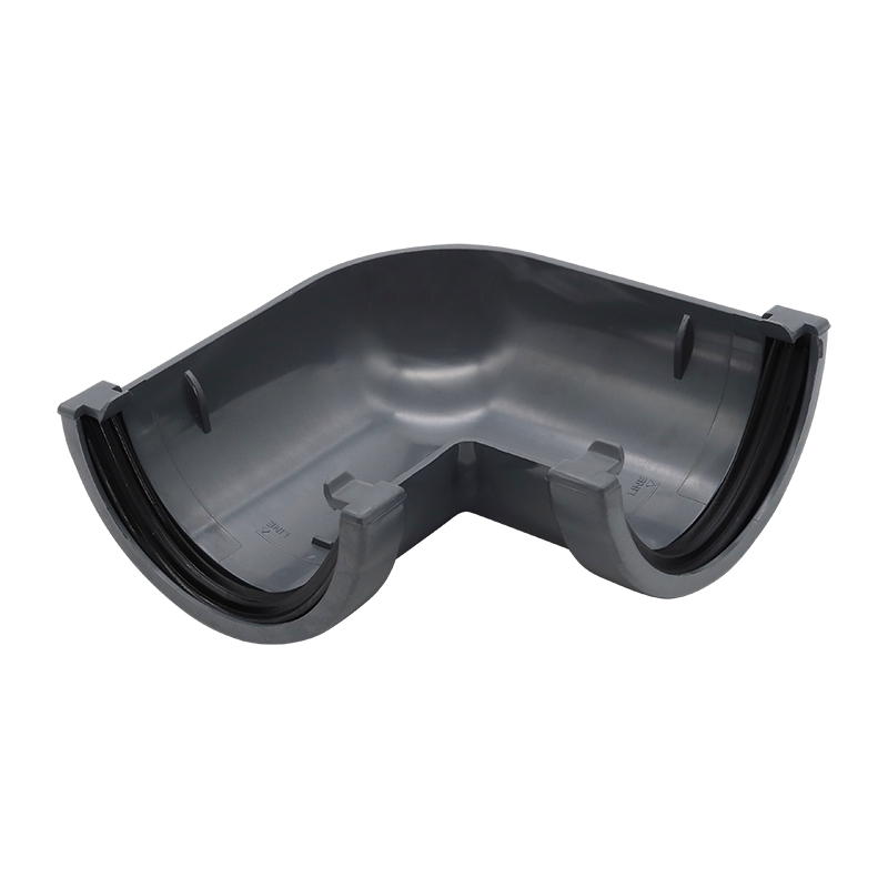 90° Anthracite Grey Miniflo Gutter Angle  image