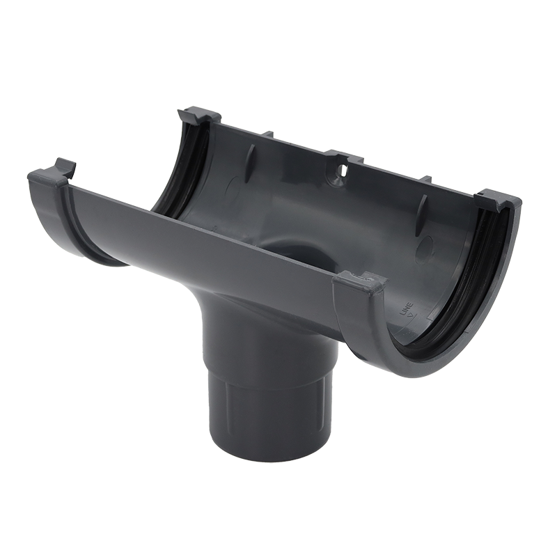 Anthracite Grey Miniflo Gutter Running Outlet image