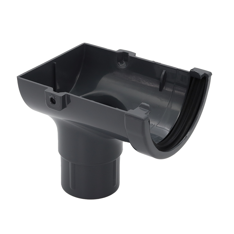 Anthracite Grey Miniflo Gutter Stopend Outlet  image