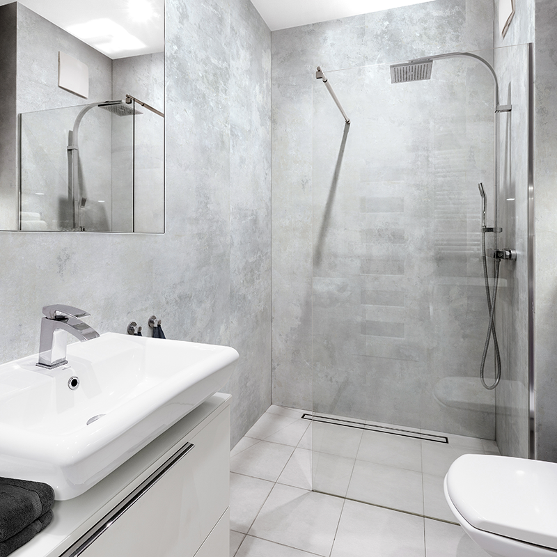Boca Stone Flush Fit 5mm Zest Solid Wall Panels 600mm x 2600mm Pk2 Image