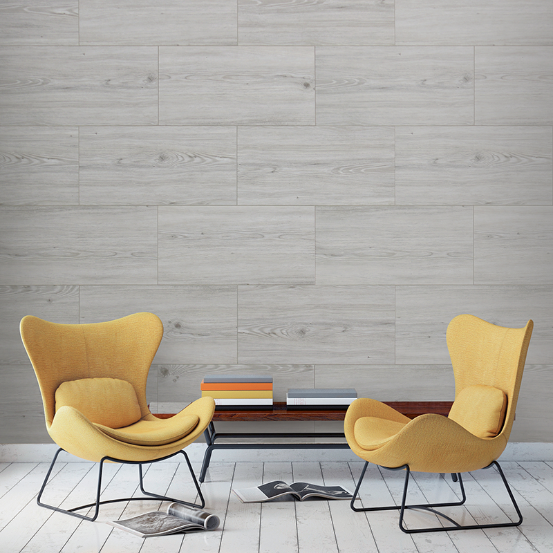 Urban Pine Open V Groove Tile 5mm Zest Wall Panels 300mm x 600mm Pk11 Image