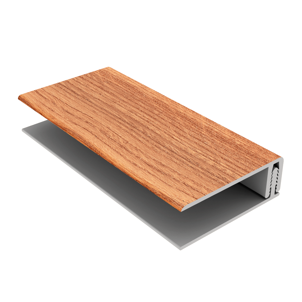 Durasid Two Part Red Cedar PVC Edge Trim 3m image