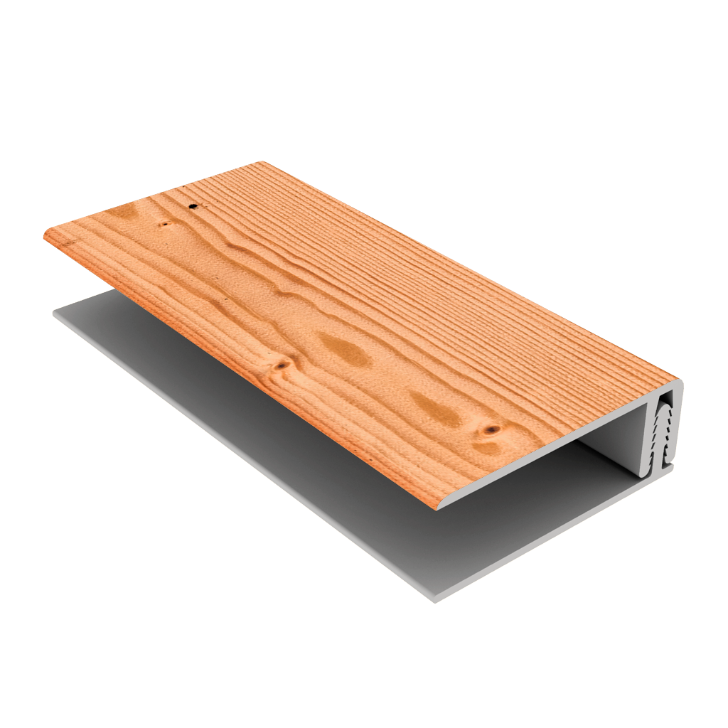Durasid Two Part Siberian Larch PVC Edge Trim 3m image