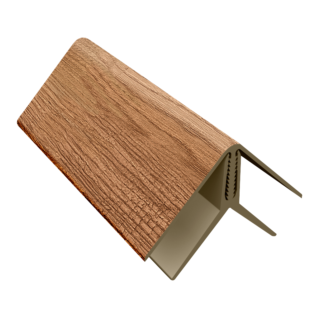 Durasid Two Part Woodland Oak PVC Corner 3m image