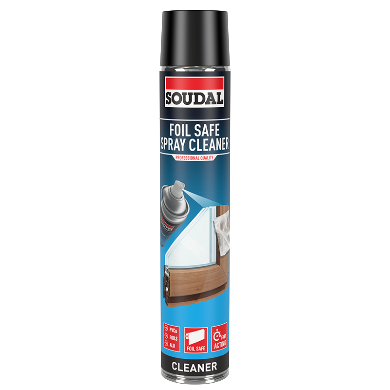Soudal PVCu Foil Safe Aerosol Spray Cleaner 750ml image