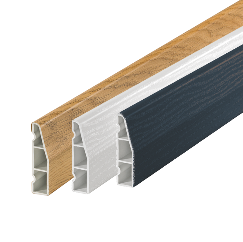 60mm Anthracite Chamfered Roomline Architrave 5.5m image