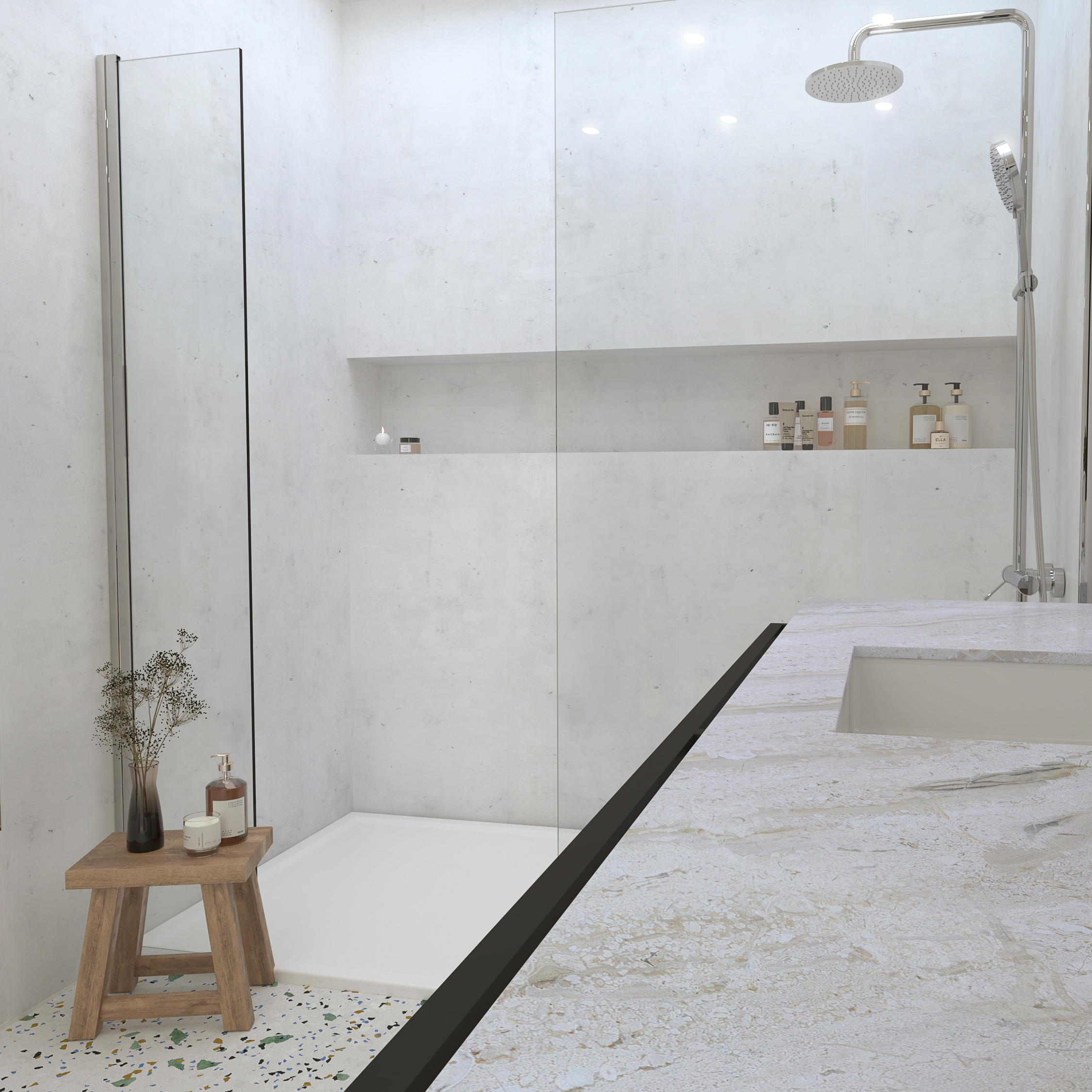 New York Loft (matt) 6mm Zest Wall Panel 500mm x 2.6m Pk3 Image