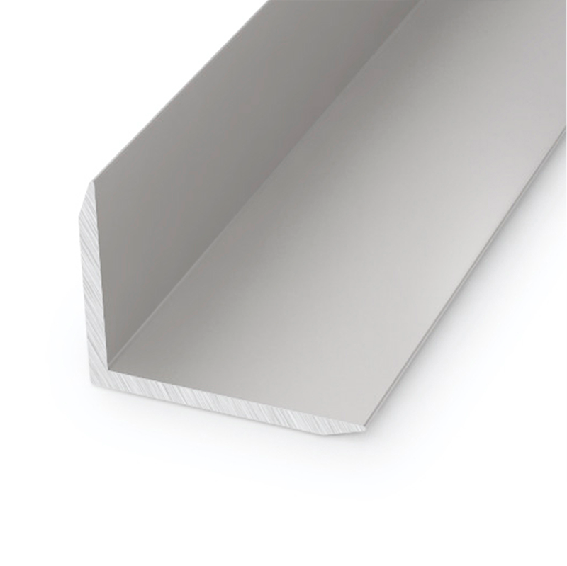 Silver Aluminium Zest Wall Panel External Corner 2.6m image