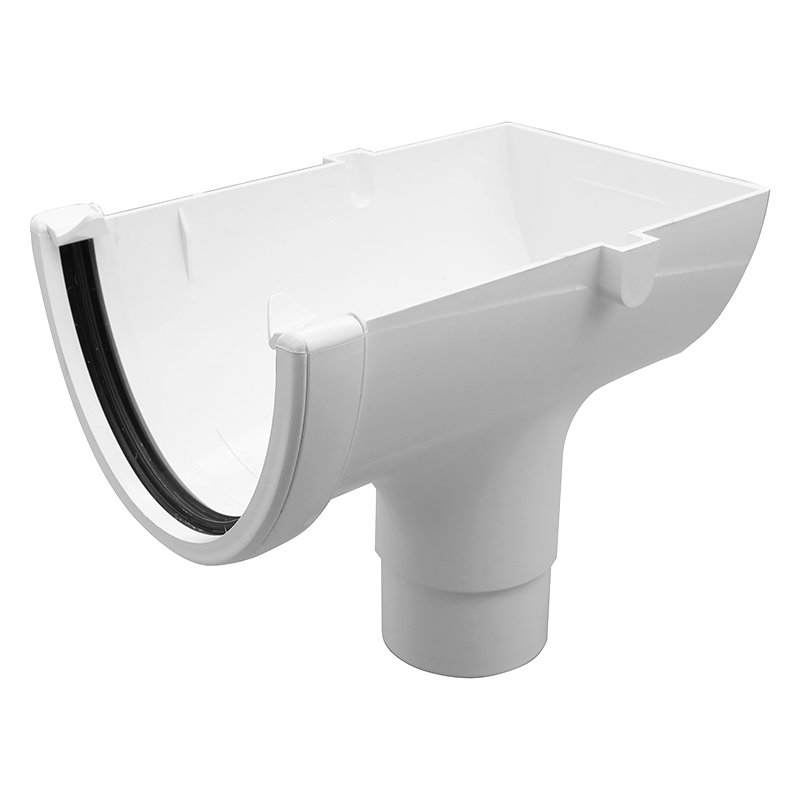 FloPlast 115mm Deepflow Hi-Cap White Stopend Outlet image