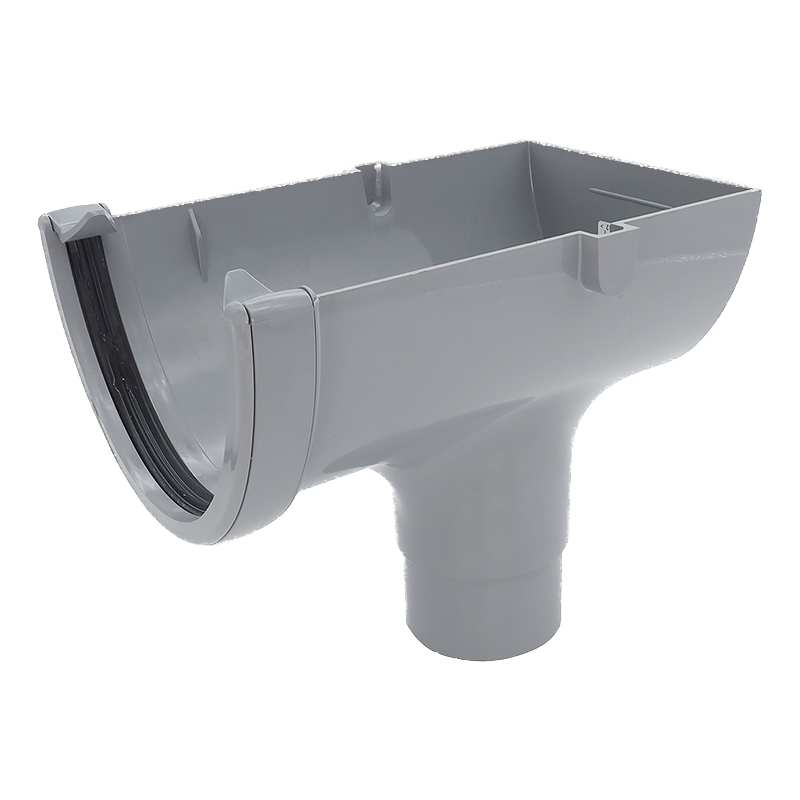 FloPlast 115mm Deepflow Hi-Cap Grey Stopend Outlet image