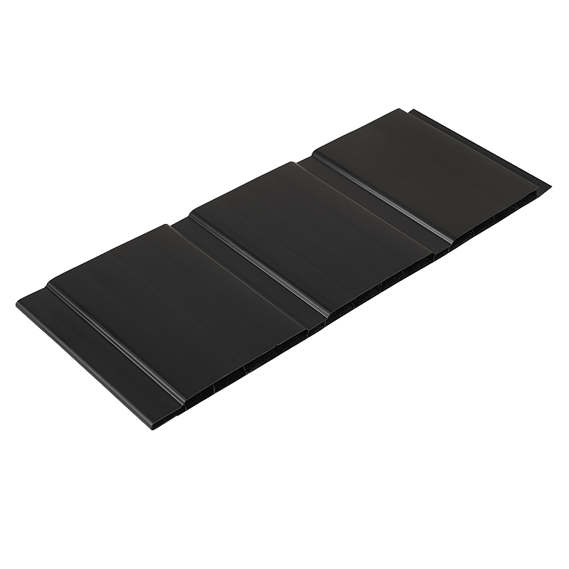 300mm 9mm Smooth Black Hollow Soffit 5m image