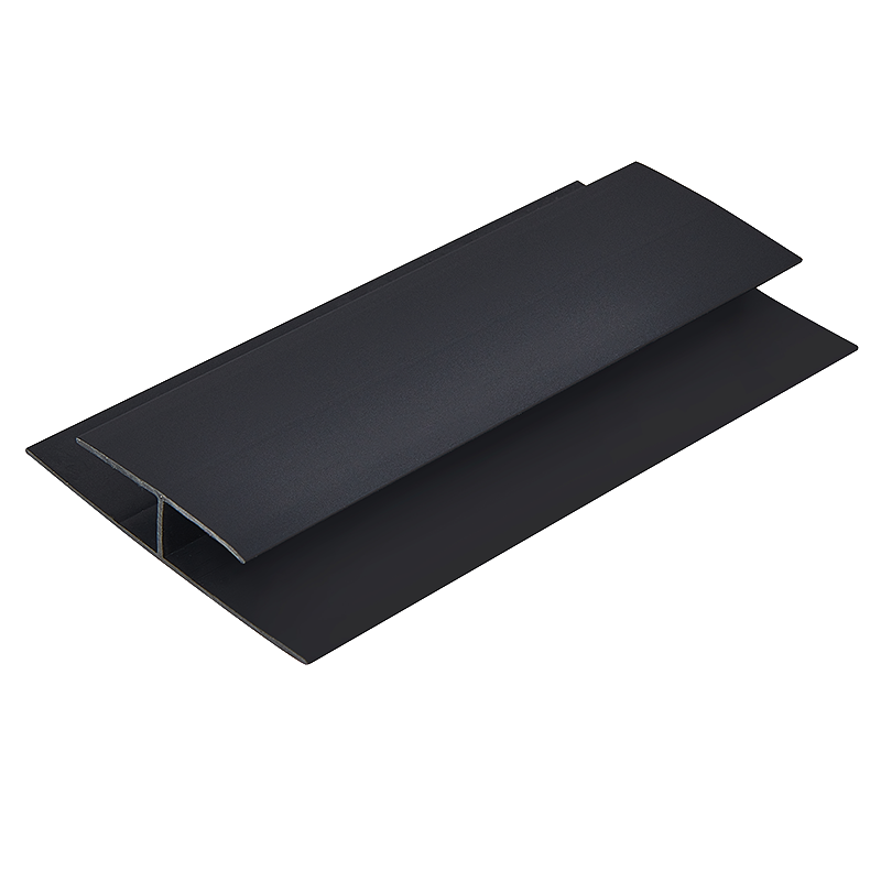 Smooth Anthracite Grey Soffit Joint “H” Trim 5m image
