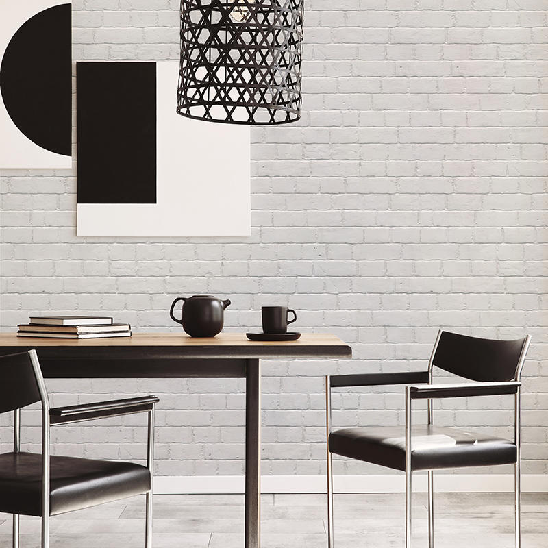 White Brick (matt) 8mm Zest Wall Panels 375mm x 2.6m Pk3 image