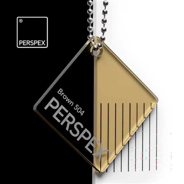 Perspex® Tint 3mm Brown 504 2030mm x 1520mm image
