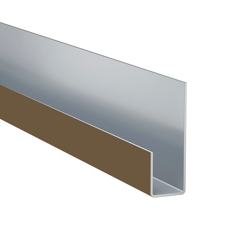 James Hardie VL Plank Chestnut Brown J Profile Trim 3m image