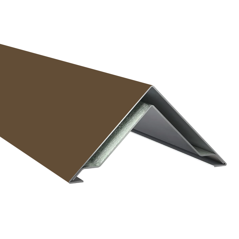 James Hardie VL Plank Chestnut Brown 2-part Corner Profile 3m  image