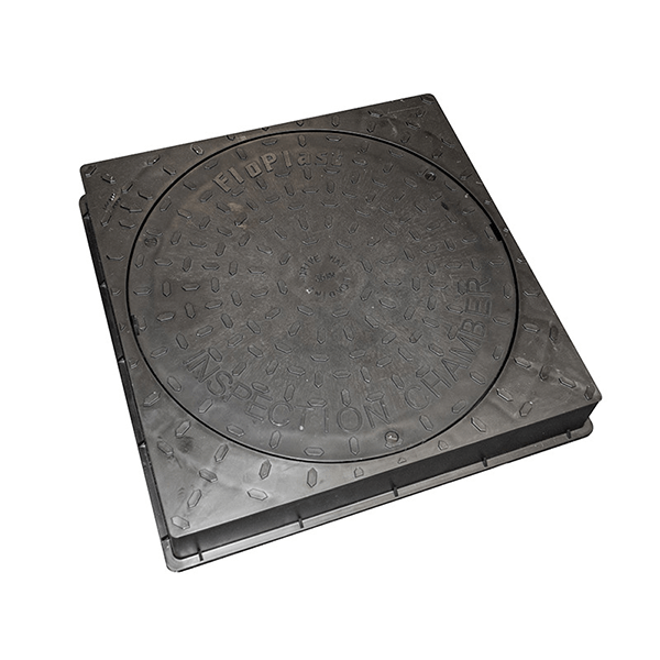 Floplast 450mm Plastic Cover and Square Frame image