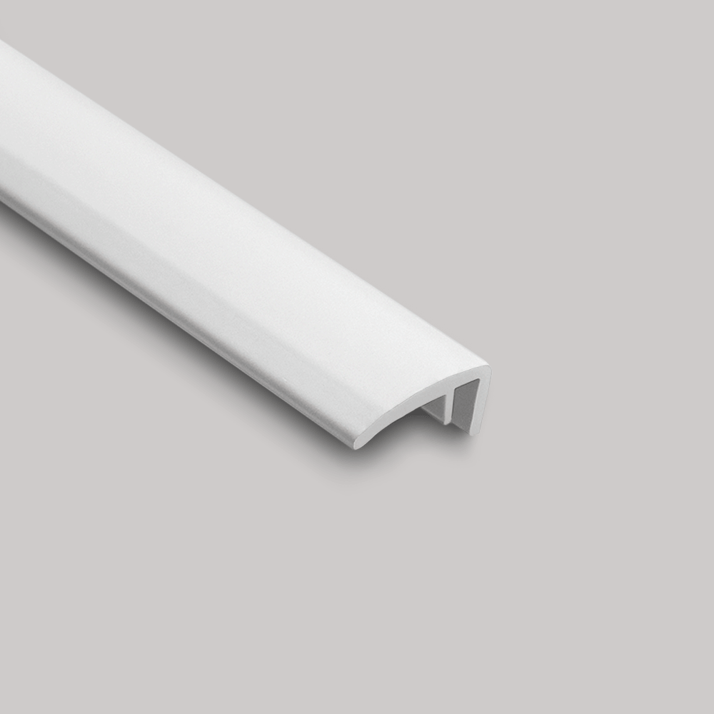 Clay Satin 2-Part Capping Trim 3.05m | Hygienic Wall Cladding | Brissco ...